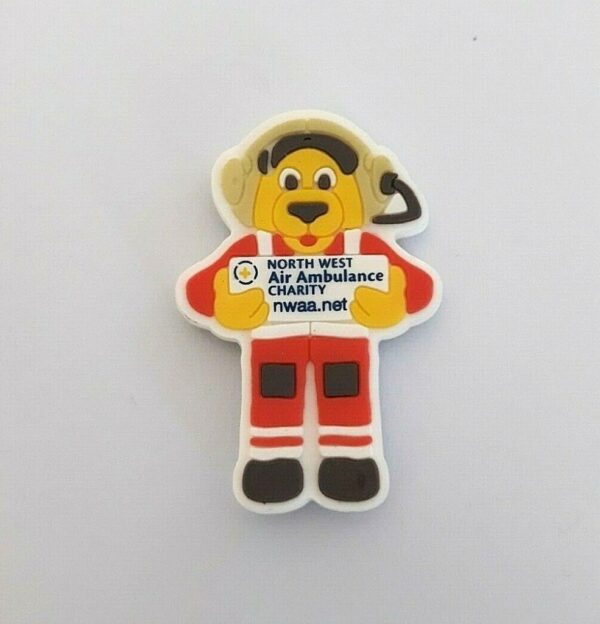 North West Air Ambulance pup mascot fridget magnet