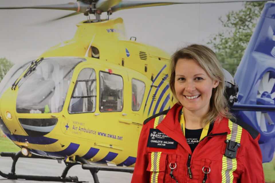 International Women's Day - HEMS consultant Charlotte Haldane