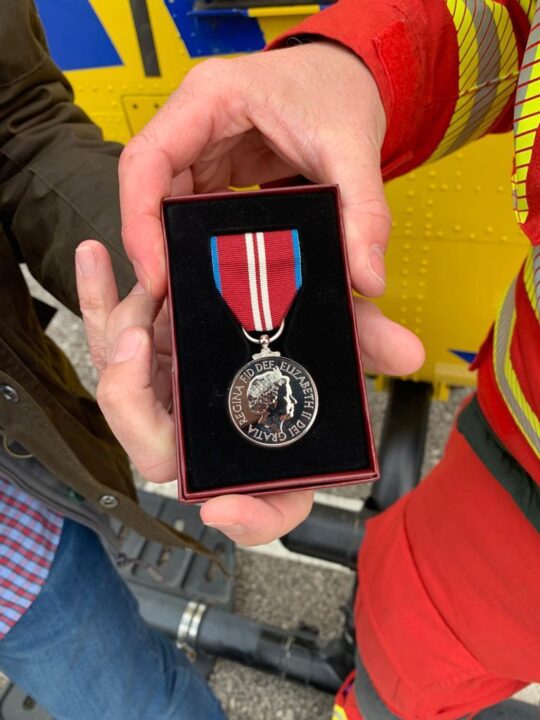 A Diamond Jubilee medal