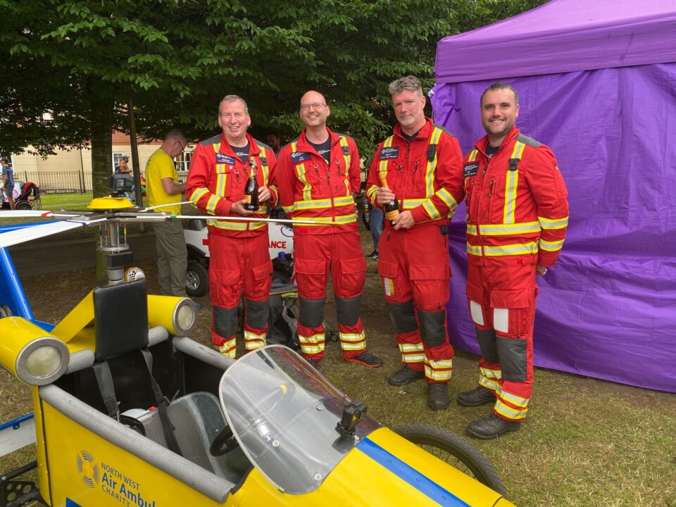 Crew with their trophy