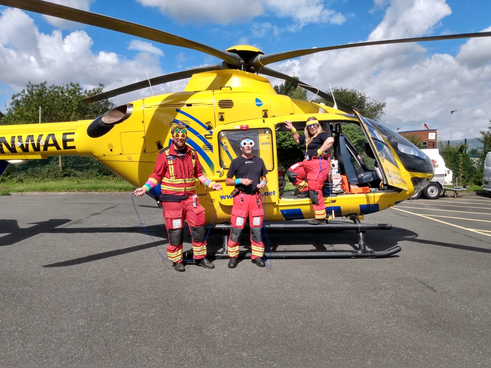 Skip to Save Lives 💙💛 » North West Air Ambulance Charity - North West ...