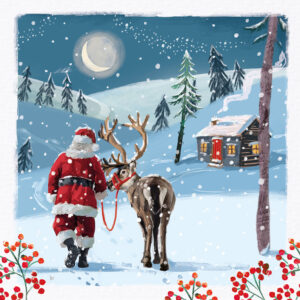 Let's go Home Christmas Cards (Pack of 10)
