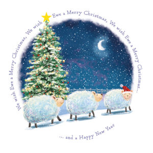 We Three Sheep Christmas Cards (Pack of 10)